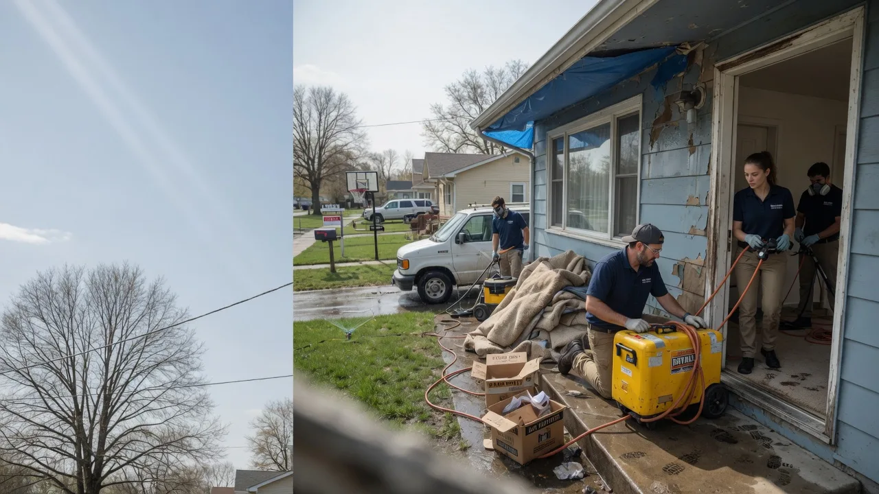 Basement Flood Cleanup in Minerva, OH near me